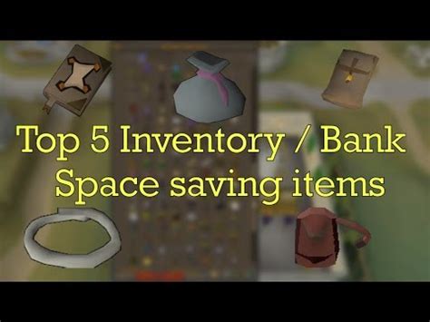 bank space osrs|5 items that will help you save Inventory/Bank space and how.